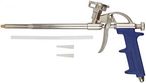 Пистолет для монтажной пены, алюминиевый корпус КУРС