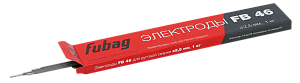FUBAG Электрод сварочный с рутилово-целлюлозным покрытием FB 46 D2.5 мм (пачка 1 кг)