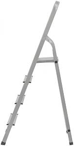 Лестница-стремянка алюминиевая, 4 ступени, вес 3,0 кг FIT